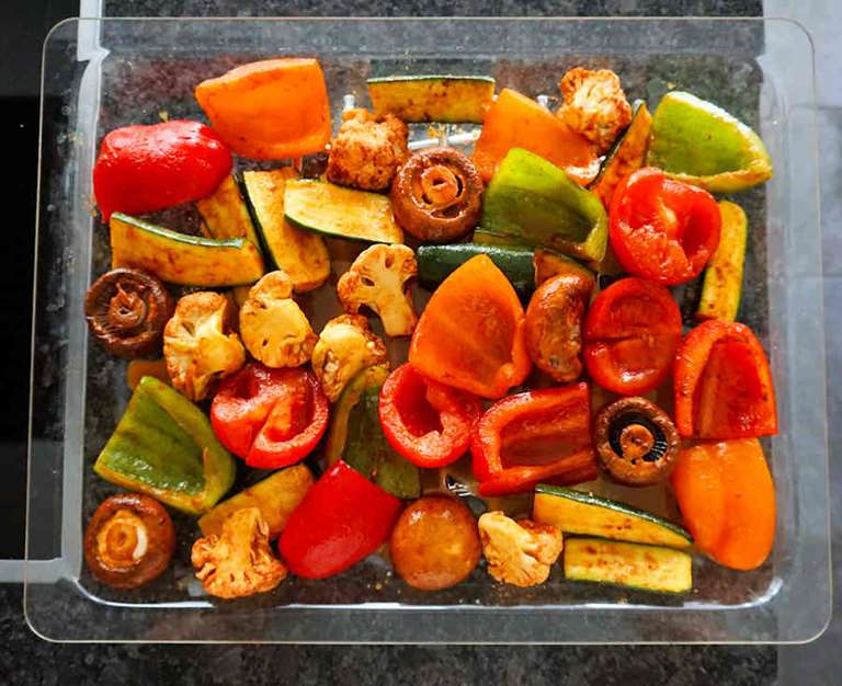 Roasted Vegetables With Feta | Recipe | Cuisine Fiend